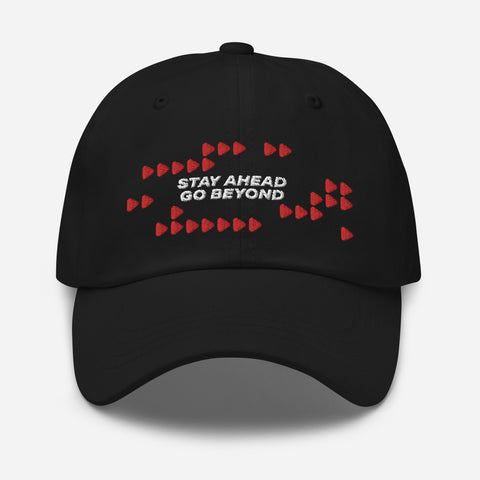 Cap Stay Ahead Go Beyond black/red