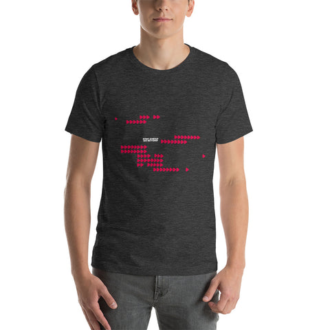 T-shirt Stay Ahead Go Beyond dark grey